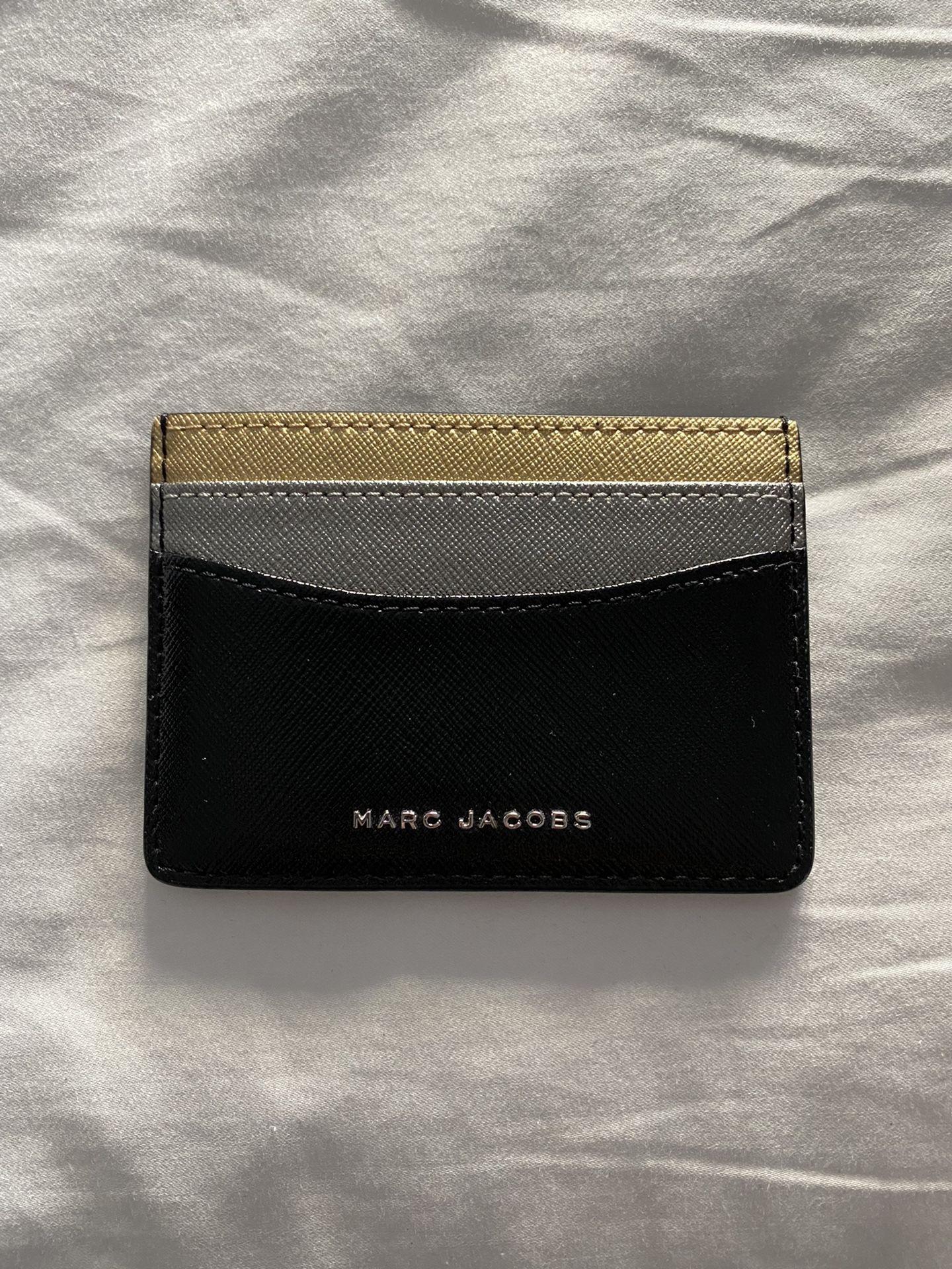 Marc Jacobs Card Holer Black/gold/silver 