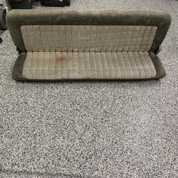 Chevy truck extended cab rear bench seat