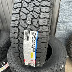 265/70/17 New Set Of Falken AT Tires Installed 