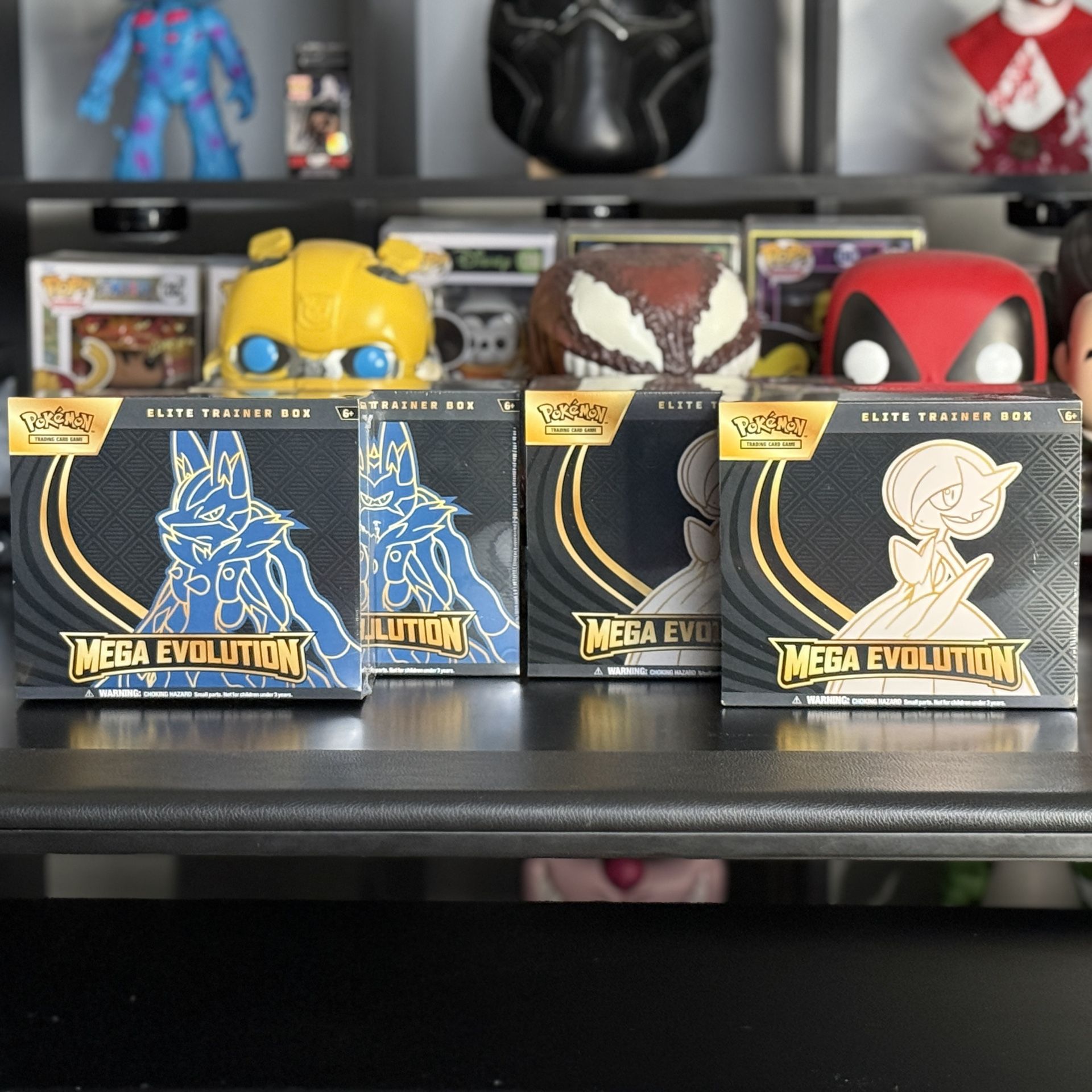 Pokemon Mega Evolutions 4 Elite Trainer Boxes