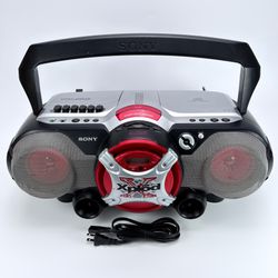 Sony Xplod Boombox CFD-G505 Mega Bass AM FM Radio CD Cassette Player