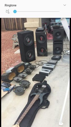 Stereo Boxes, Electronics etc...