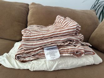 Quince Full Flat Sheet 100% Linen