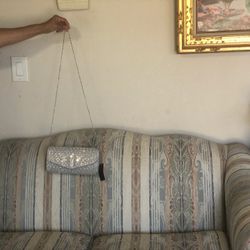 D’margeaux special occasions Purse. Silver. Brand new. Original price $50