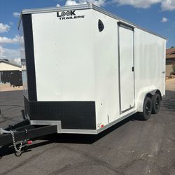 7.5x16 Ft V-Nose with Hitch