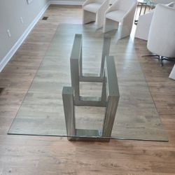 Metal Table Base Only