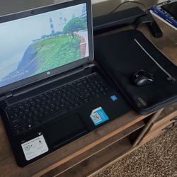 15.6 HP LAPTOP With Accessories