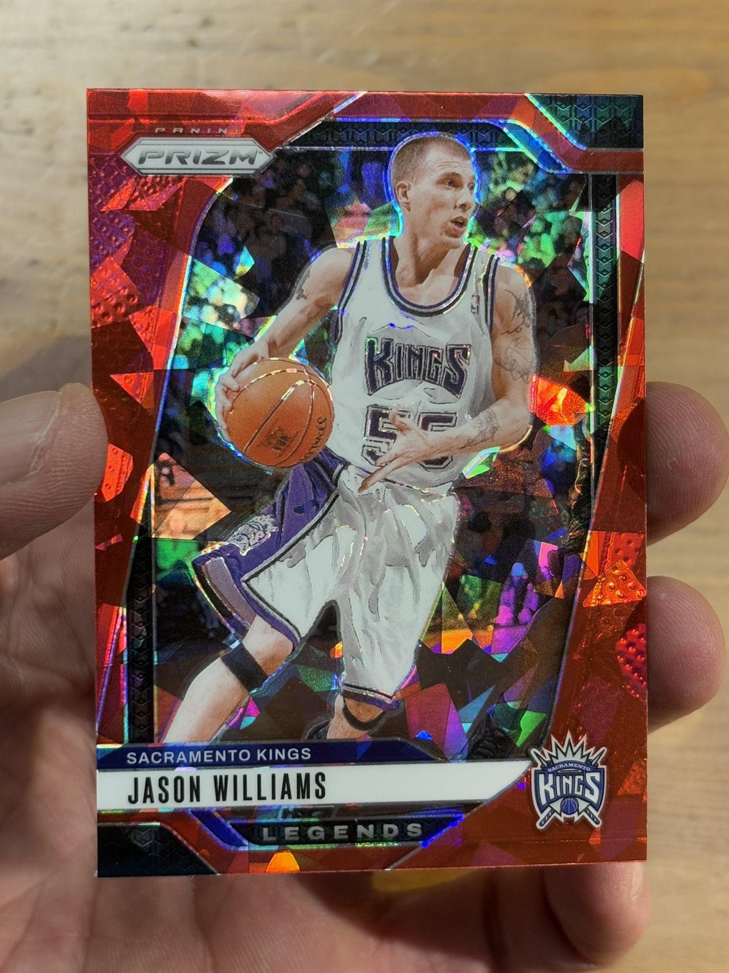 Jason Williams Prizm Red Ice Prizm