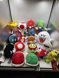 Super Mario world galaxy Plush set of 16 characters