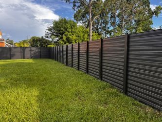 Horizontal Metal Fence