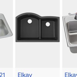 ELKAY KITCHEN SINK 33”By 19” NEW IS $450 My PRICE $200