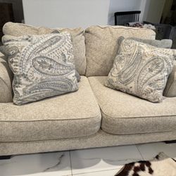 Beige Loveseat - Great Condition! 