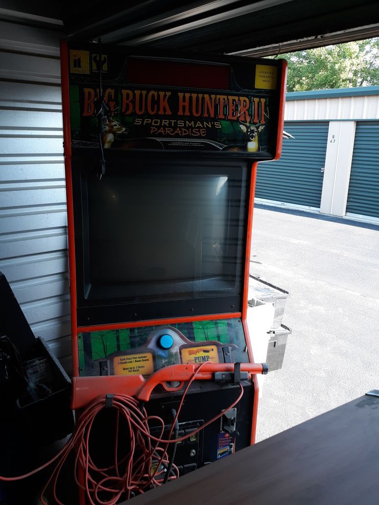 Big buck hunter 2 full size arcade game