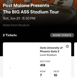 Post Malone Tickets