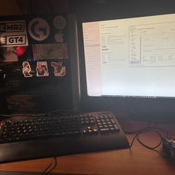 Fast Gaming PC + Dell 155Hz Monitor + New 4TB SSD
