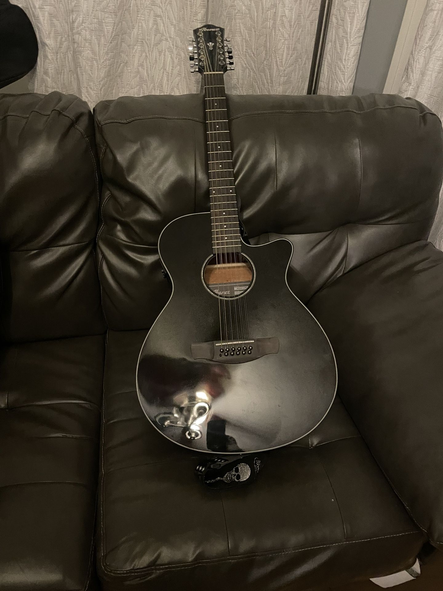 Ibanez aeg 5012 12 String BLK