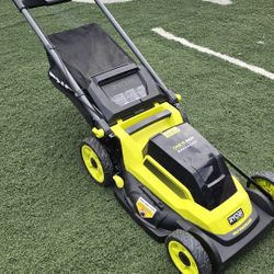 Ryobi 18v Brushless 20-in Cordless Battery Walk Behind Self Propelled Lawn Mower 