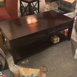 Solid Wood Coffee Table 