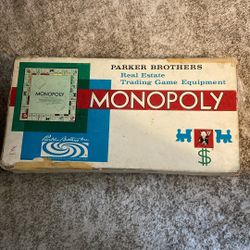 1961 Monopoly Game