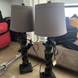 Pair Of Night Stand Lamp