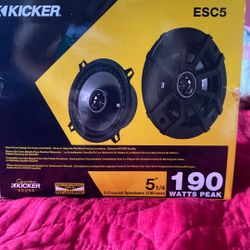 Kicker Esc5 Speaker (5 1/4)