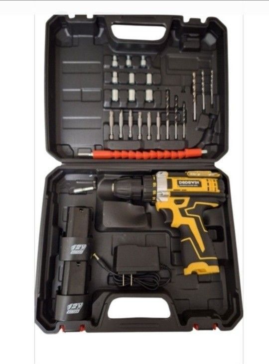 KIT DE TALADRO INALAMBRICO/CORDLESS DRILL KIT