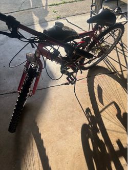 Gas motor bike