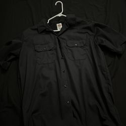 black dickies work shirt