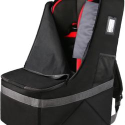 Padded Car Seat Travel Bag Backpack