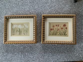 Flower picture frame