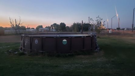 24ft pool and filter