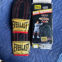 Everlast Bag Gloves Vintage Model 4312