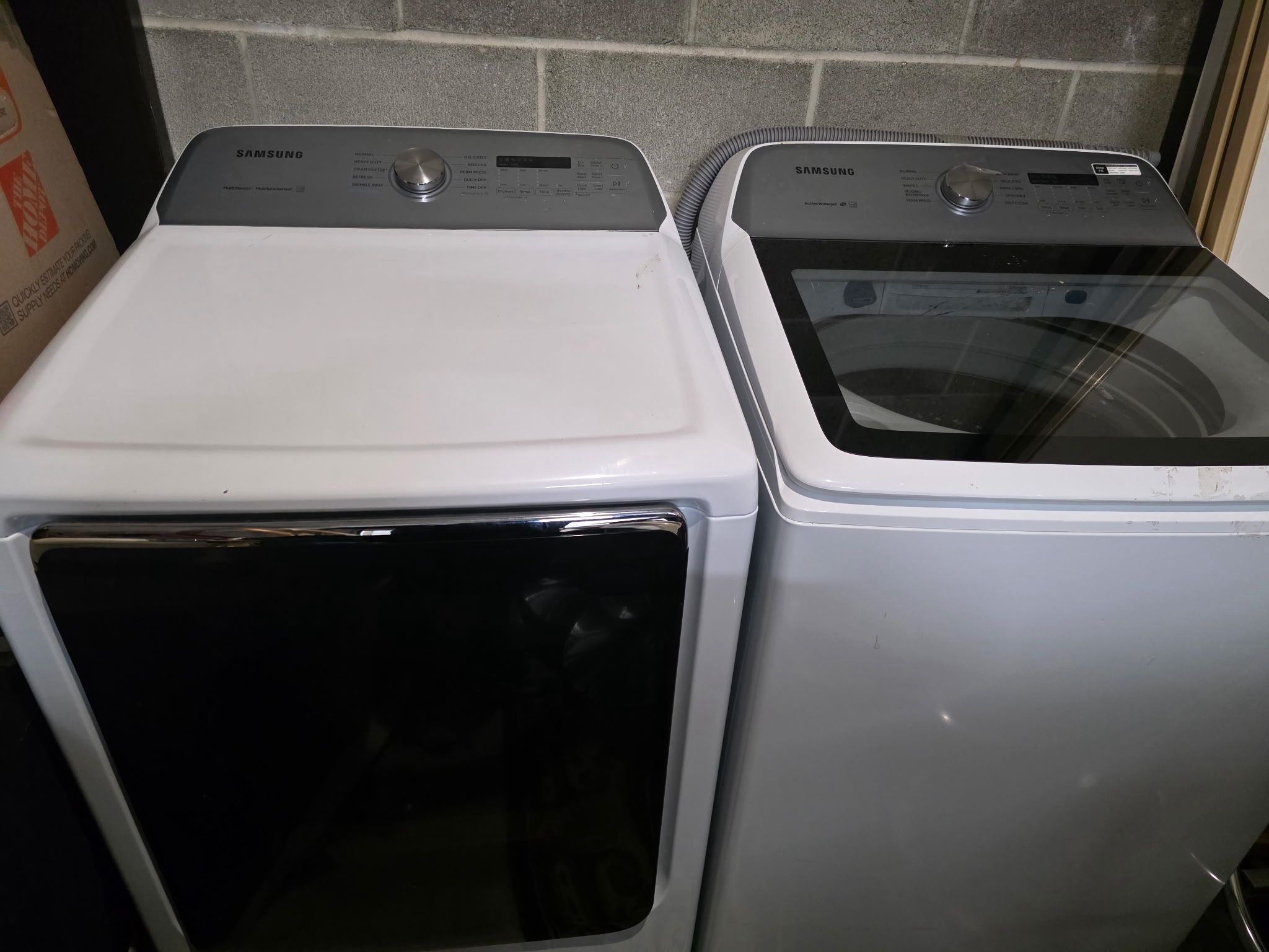 Washer And Dryer