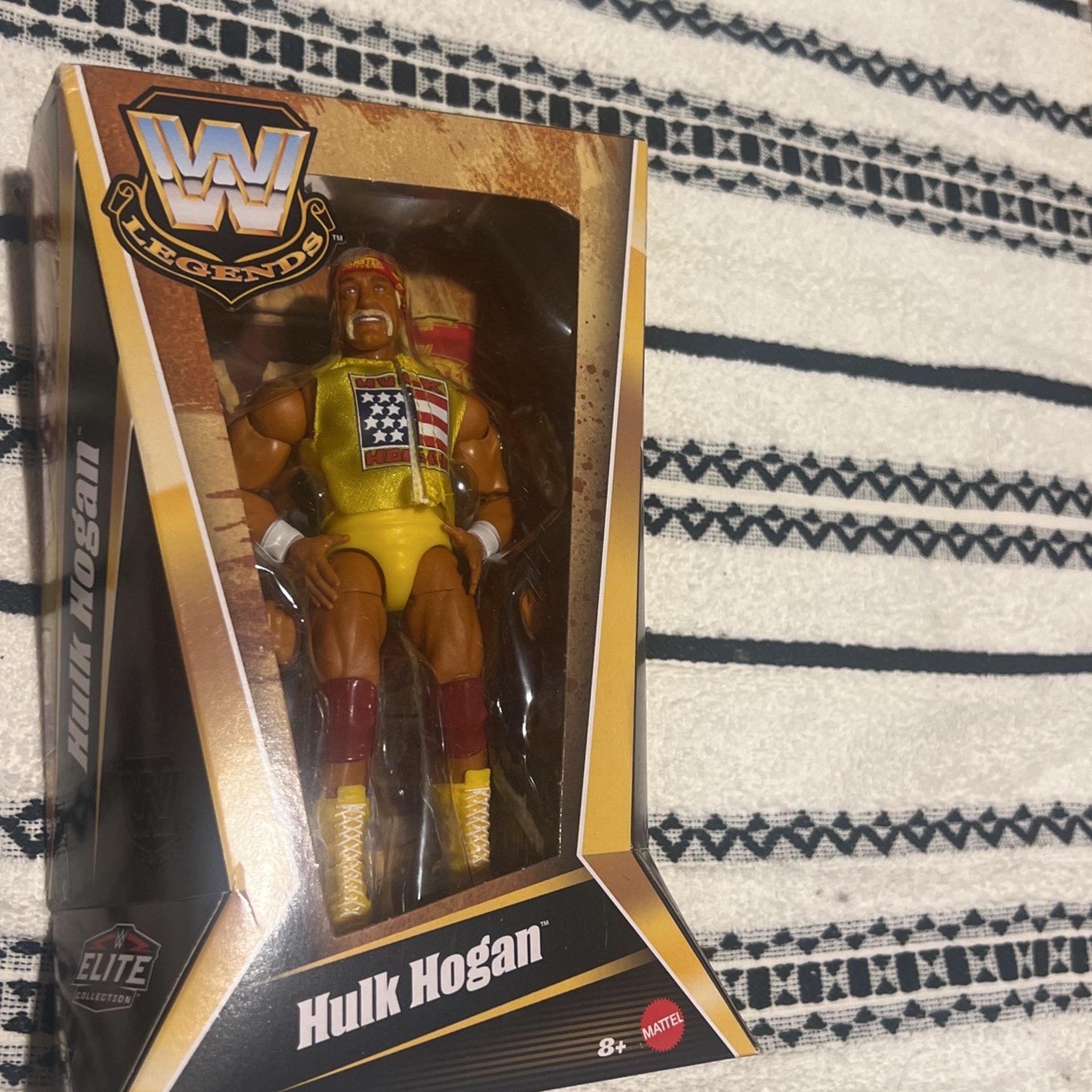 Hulk Hogan Doll New In Box