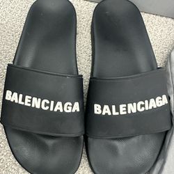 Excellent Cond. Designer Balenciaga Slides