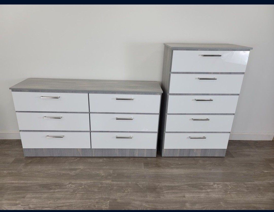 Dresser And Chest Glossy finish ( Cómoda Y Gavetero Con Acabado De Brillante ),All Products : American Fashion Style Bags On Sale