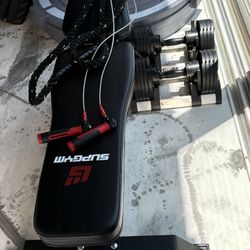 Weights And Bench Set 