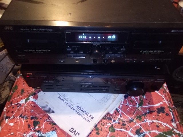 JVC Receiver ...Amp... Video Controller..An Cassette Player With Remote An Instructions