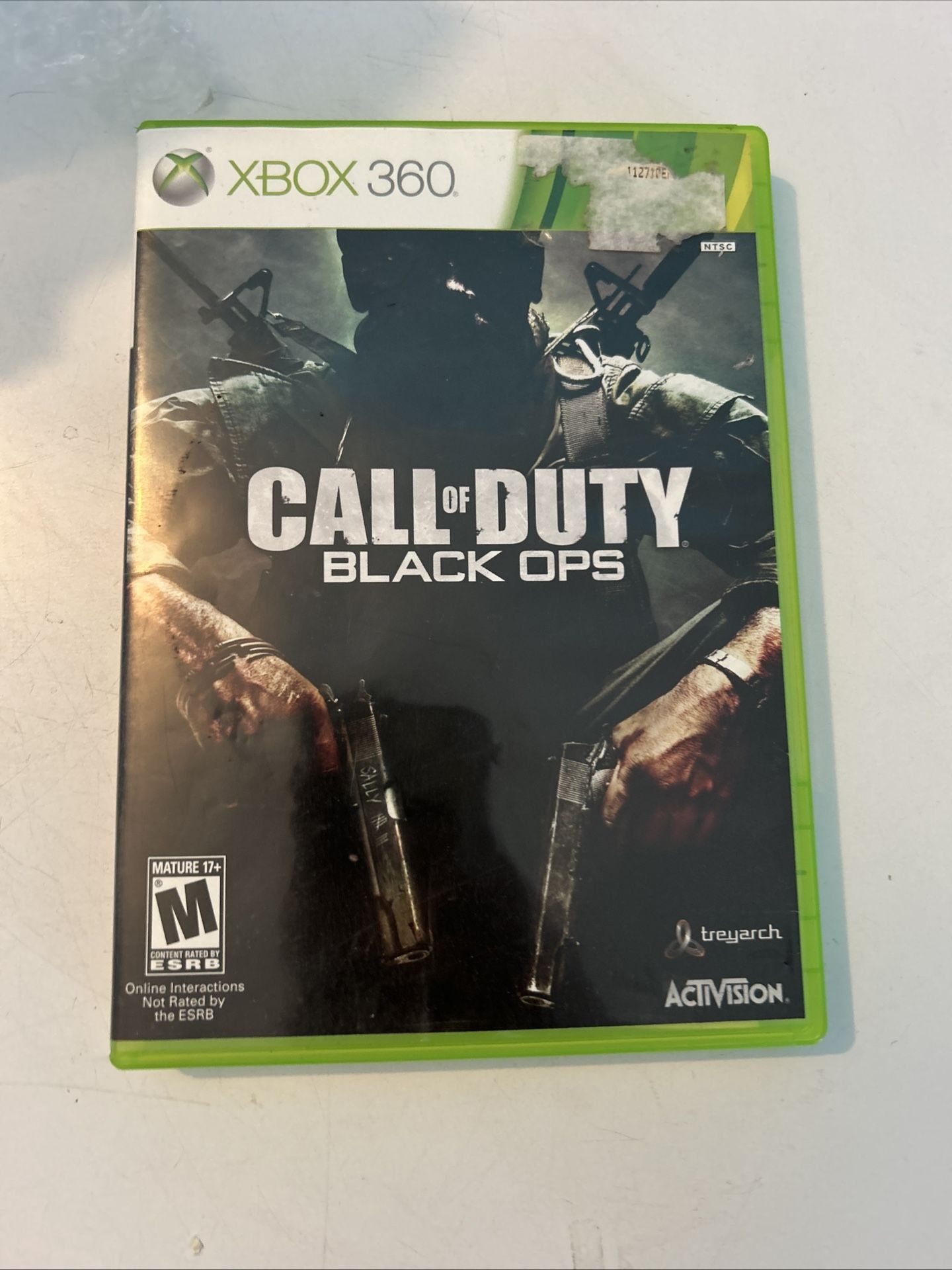 Call of Duty: Black Ops Microsoft Xbox 360 Case Only No Game