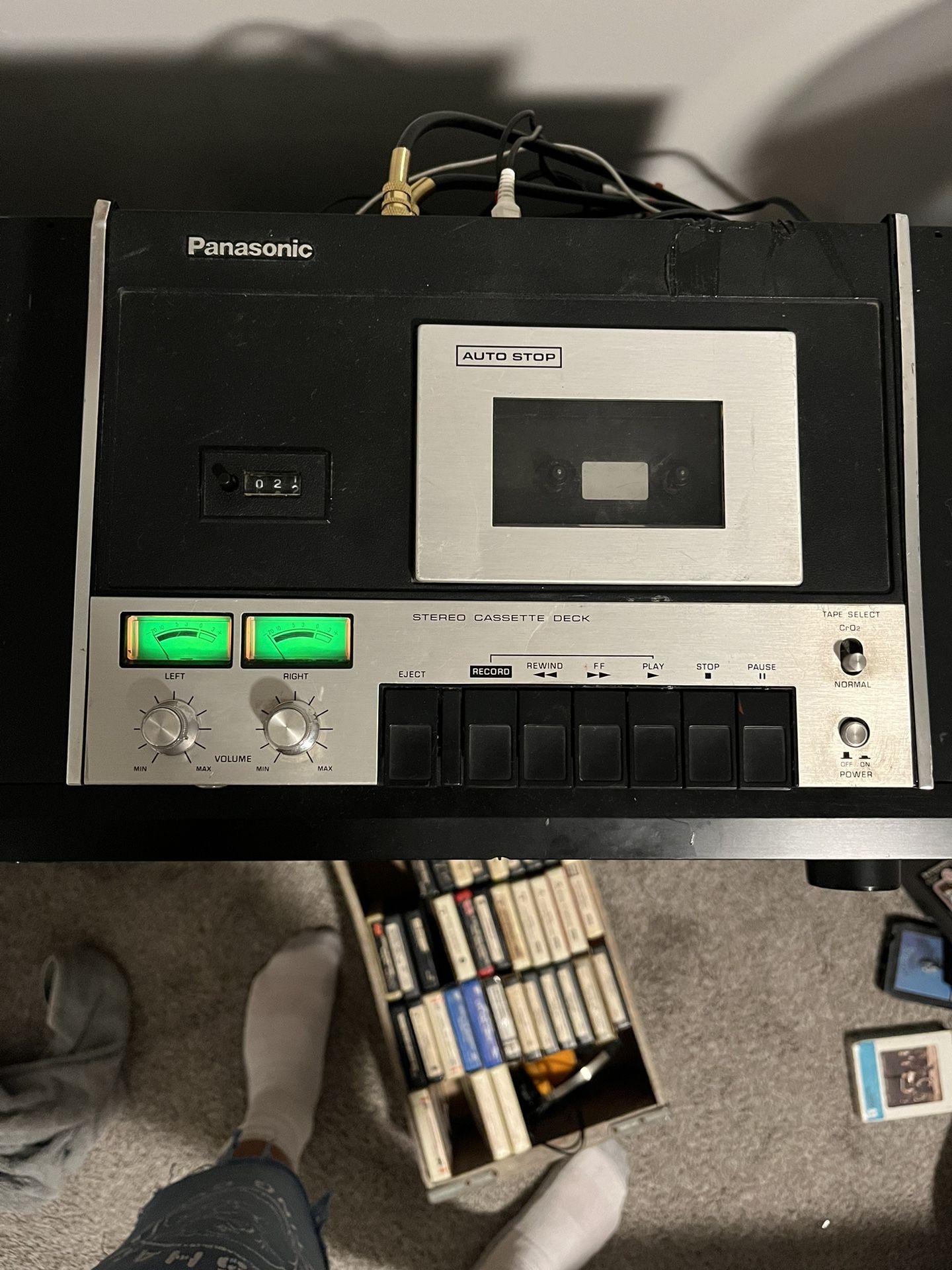 Panasonic RS-260US Stereo Cassette Deck