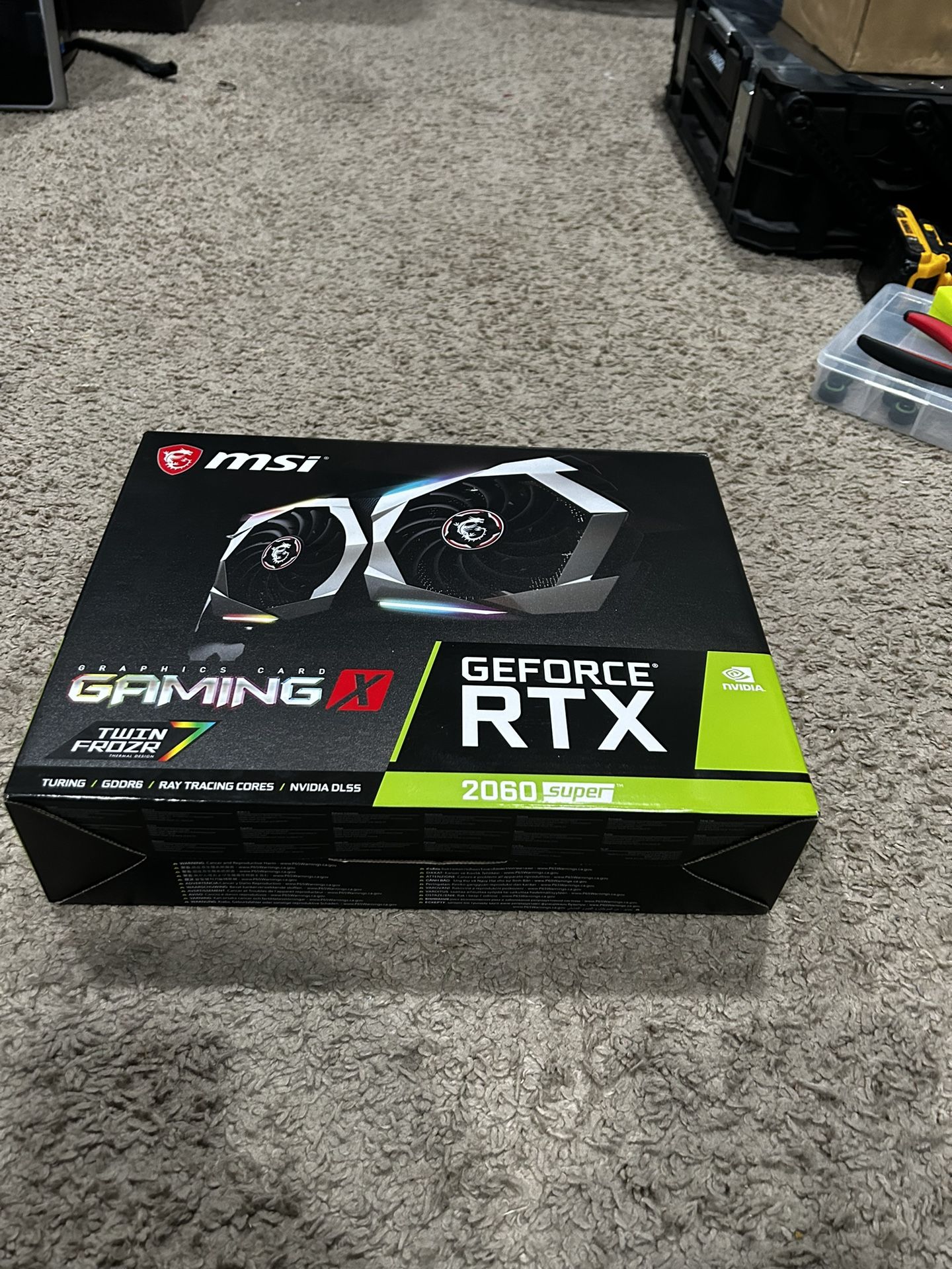 2060 Super MSI RGB Graphics Card