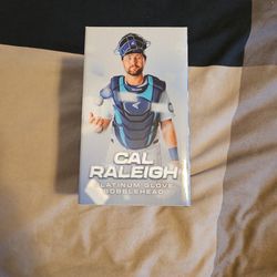 Limited Edition Cal Raleigh Bobble Head