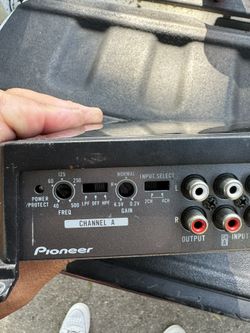 Pioneer GM-D8604 Class FD 4-Channel Bridgeable Amplifier