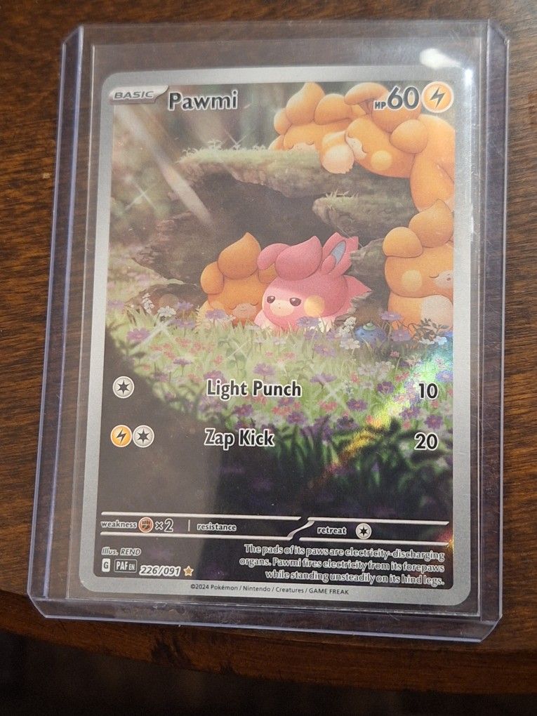 Pokemon Pawmi (IR) Paldean Fates