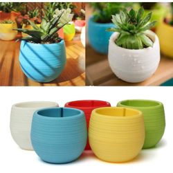 Mini Flower Pot Cactus Flower Pots Desktop Flower Pots Manual Child Toy