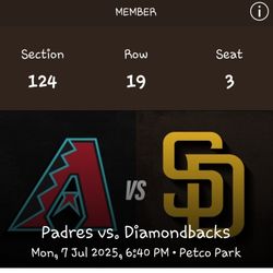 Padres Tickets