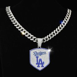 L.A  Dodgers Necklace 