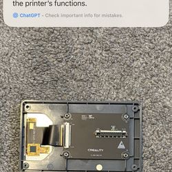 3D Printer Touchscreen
