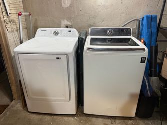 Samsung Washer and Dryer