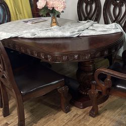 Big Wood Dining Table